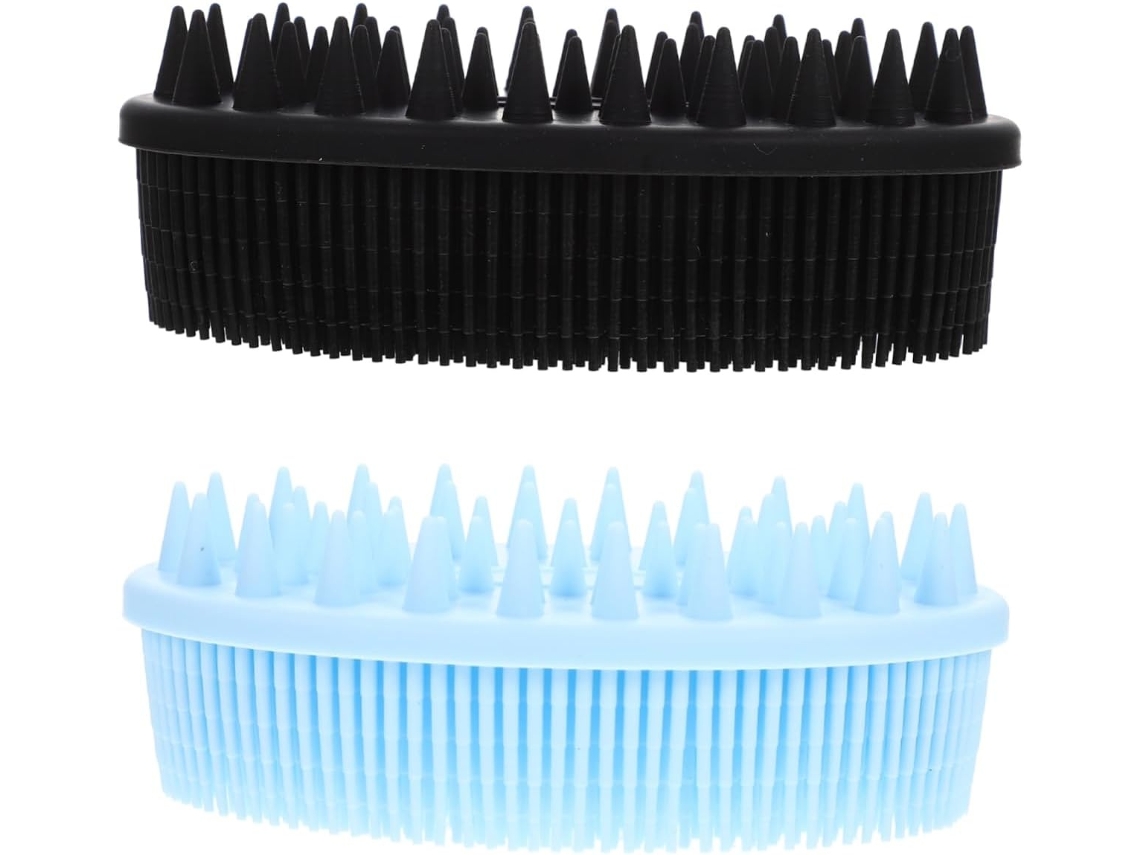 Lurelia Kit De 2 Escovas De Banho Para Bebé De Cuidado Corporal, Massagem Suave, Rotina Spa Leve