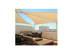 Toldo Vela Triangular Waterproof  - Gris - 165 Gr/m2 5 X 5 X 5 Metros