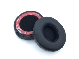 Almofada Para Auscultadores Beats Solo3 Wireless De Orelhas De Espuma Macia Pele De Proteína Preto