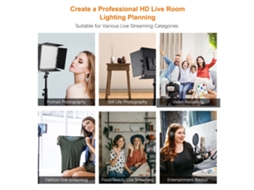 Photography Fill Light 90w 3200k To 5600k Dual Color Temperature 1024 Beads Led Video Light Panel With Remote Control LAXISCREED