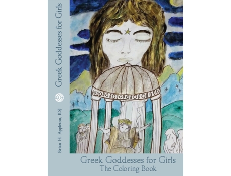 Livro Greek Goddesses for Girls: The coloring book edition Brian Hanson Appleton (Inglês)