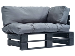 Pallet Sofa, Pallet Sofas Vidaxl Cinzeto Madeira De Pinho Impregnada (n/a)