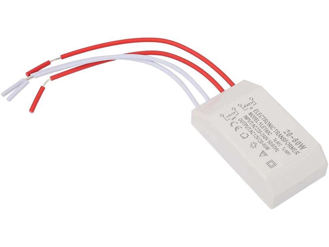 Transformador Eletrônico, Soquetes Para Lâmpadas Halógenas G4, Transformador Eletrônico 220 V