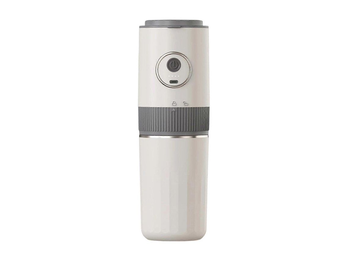 Moedor De Café Elétrico Portátil, Bege, Para Grãos De Café, Com Moagem Prática Para Espresso, Café Coado, Casa, Escritório E Viagens