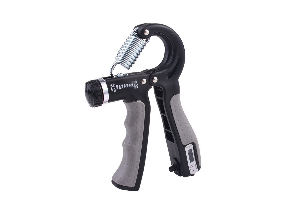 Hand Grip Trainer Ajustável 5-60 Kg Preto Grey