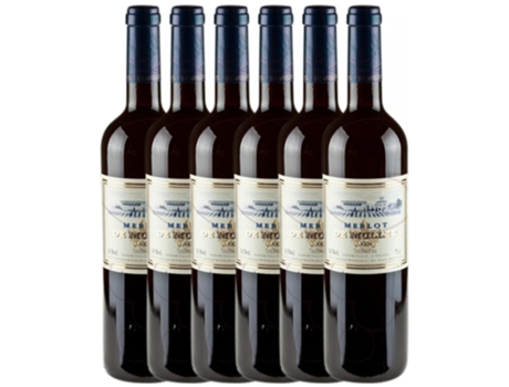 Vinho DE MULLER De Muller Negre Merlot Tarragona Crianza (0.75 L - 6 unidades)
