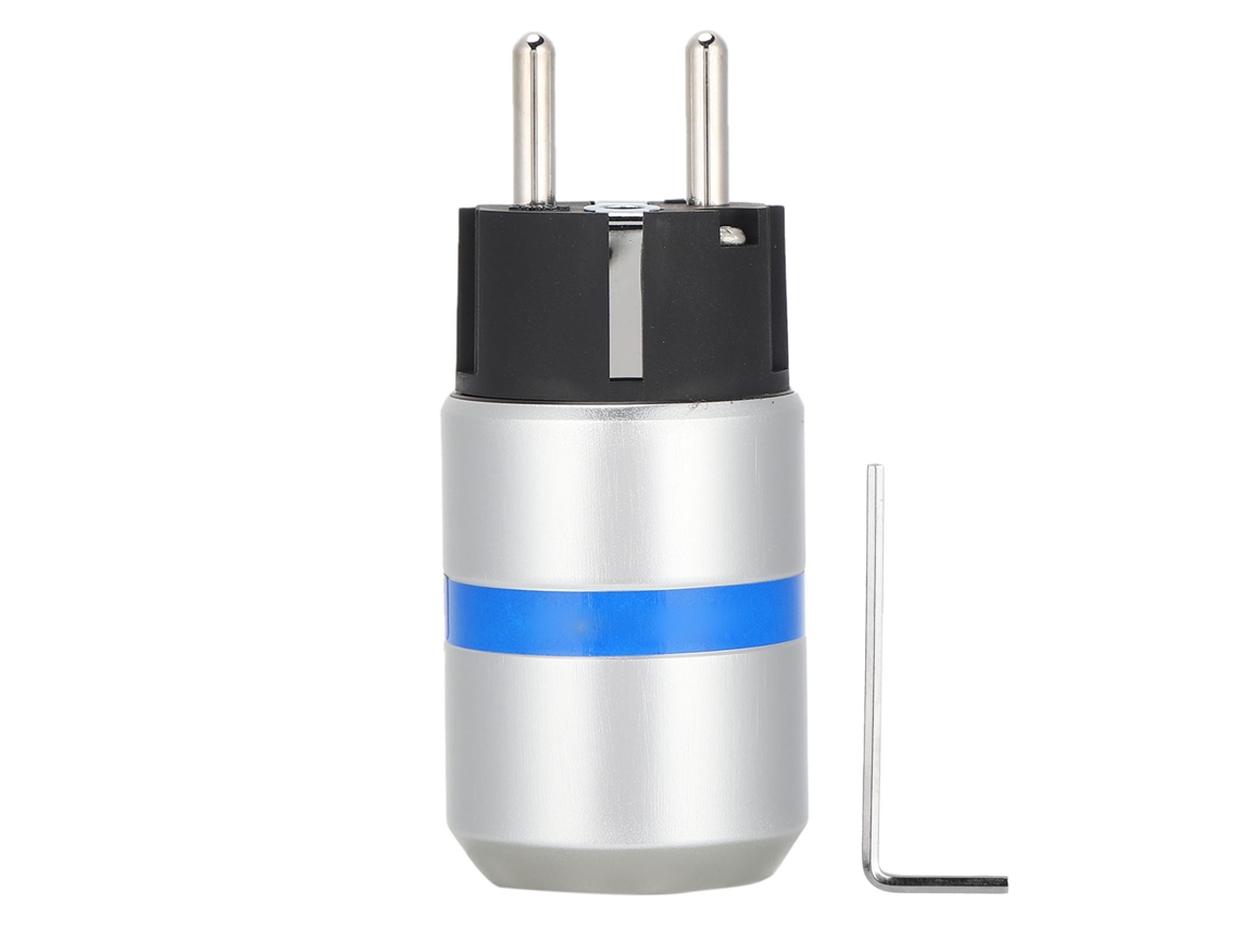 Aetheria conector de Energia Iec de Cobre Puro com Platina de Ródio para Equipamentos Audiovisuais Profissionais