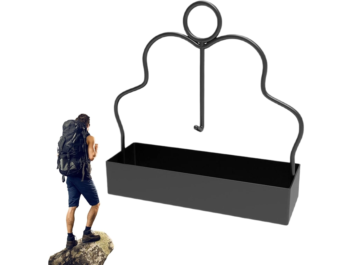 Suporte Para Queimador De Incenso Em Forma De Serpentina, Com Metal Resistente Ao Calor E Formato Oco.