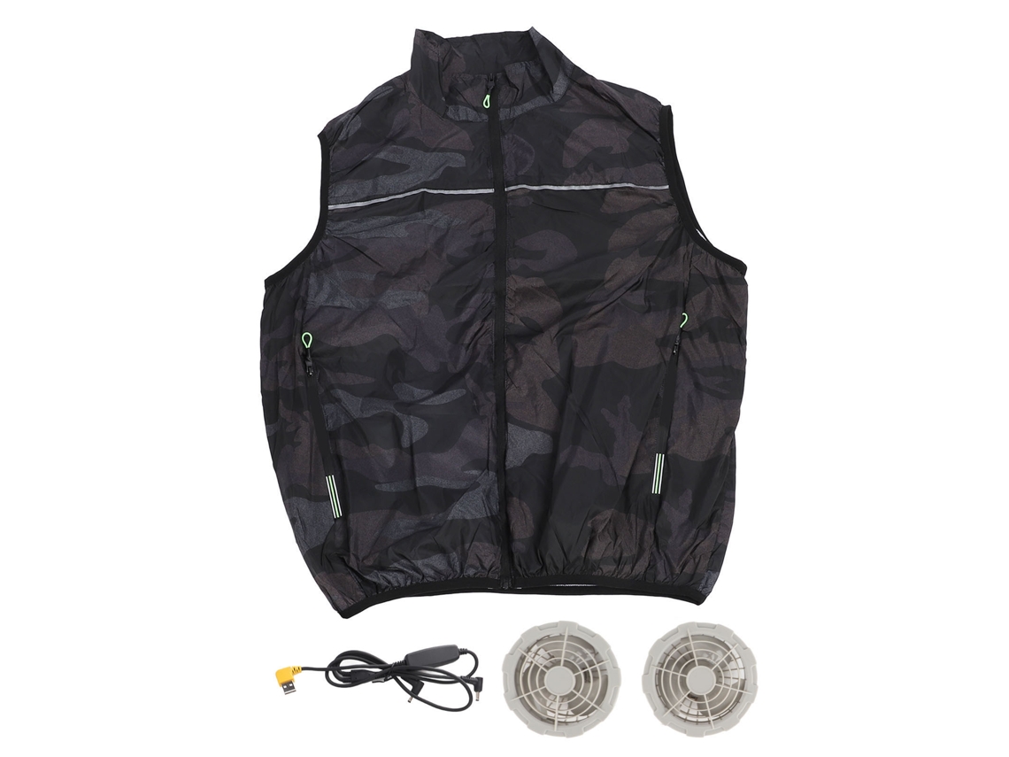 Coleteira De Ar Condicionado Uv Proof Respirável 3 Velocidades 3xl Para Verão