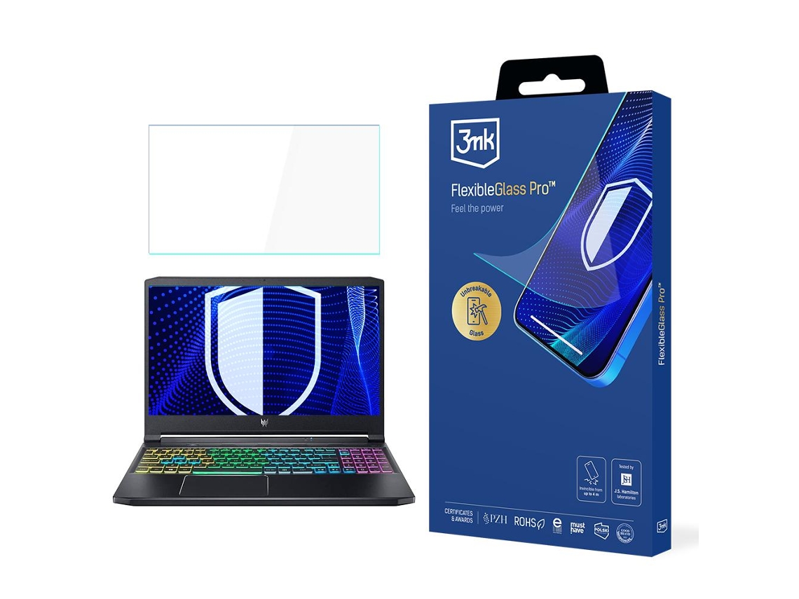 3mk Flexibleglass Pro Para Acer Predator Triton 300 Protetor De Tela