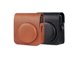 Bolsa De Proteção Para Câmera Instantânea Mini40 Marrom, Protetora Brilvibera