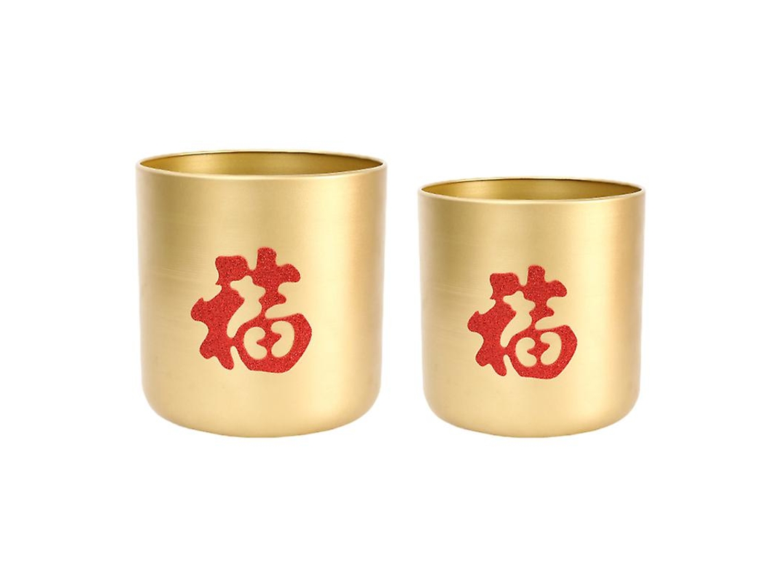 2 Peças Ornamento de Vaso Doméstico ALLINLESS
