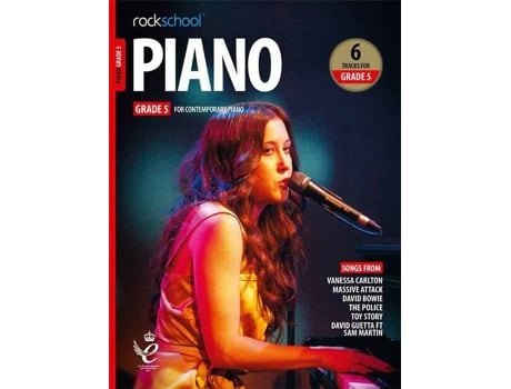 Livro ROCKSCHOOL Piano - Grade 5 2019 (Para Piano - Idioma: Inglês)