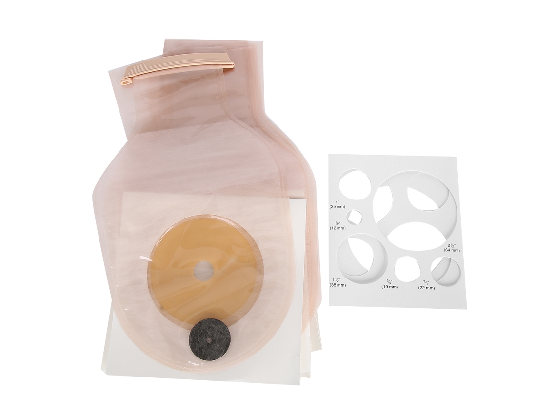KOFIHETY Bolsa De Ostomia Em Uma Peça, Amigável À Pele, Para Cuidados De Saúde, 10 Unidades Por Caixa