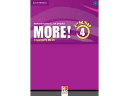 Livro more! level 4 teacher's book de cheryl pelteret,herbert puchta,jeff stranks,peter lewis-jones (inglês)