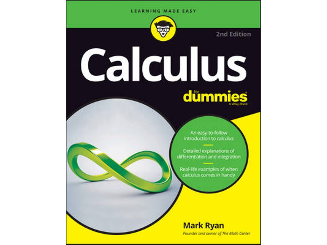 Livro Calculus For Dummies, 2nd Edition de Mark Ryan (Inglês)