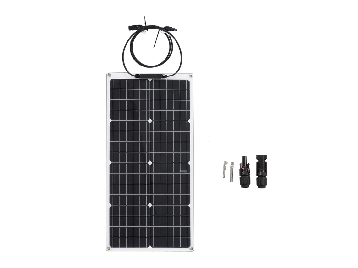 Laxiscreed Painel Solar 50w Monocristalino Ip65 Portátil E Resistente À Água Para Armazenamento De Energia Móvel