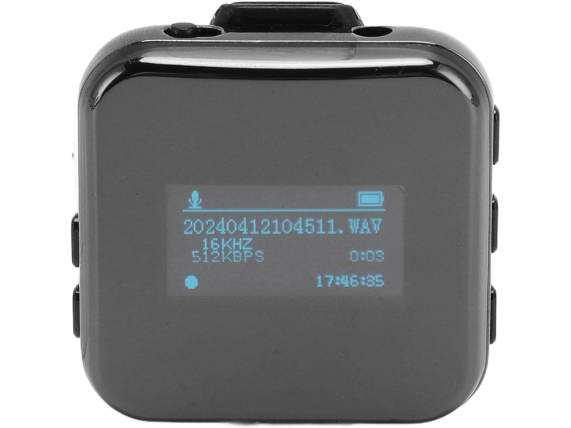 Leitor Mp3 Hifi Alta Definição Portátil Redução Ruído Amadores Música Aliança Zinco (32g)