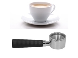 Alça De Filtro De Aço Inoxidável, Acessório Para Máquina De Café Delonghi, 2 Orelhas Aquaforge