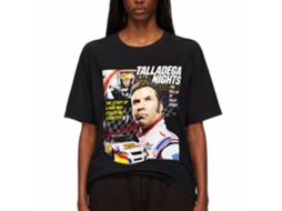 Rockinstone Talladega Nights Movie Collage Black Adult T-shirt Size:m