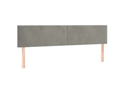 Headboard, Headboards Vidaxl Cinzeto Veludo (200 Cm)