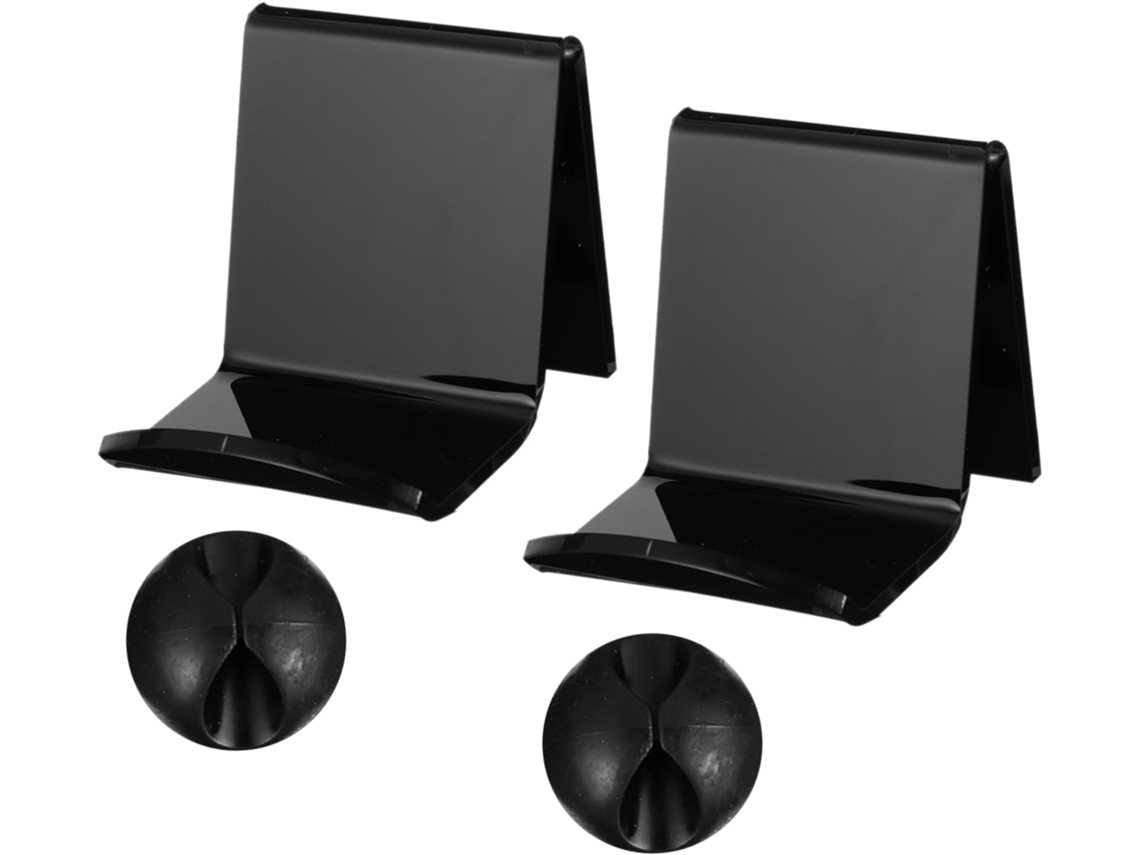 Suporte de Fone de Ouvido com 4 Peças Adesivo para Parede Música SFUSHOS