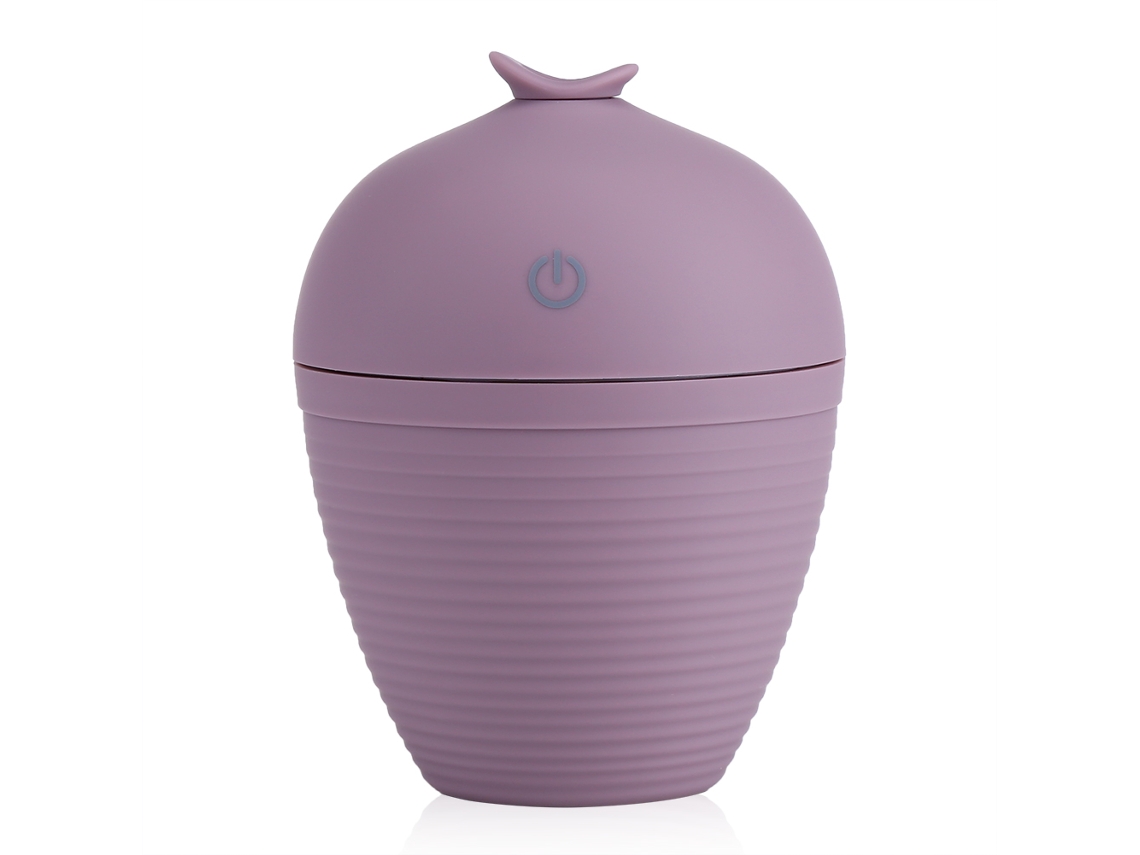 Laxiscreed Umidificador De Aromas Mini Usb, Garrafa Dos Desejos, Versão Roxa Sem Luz