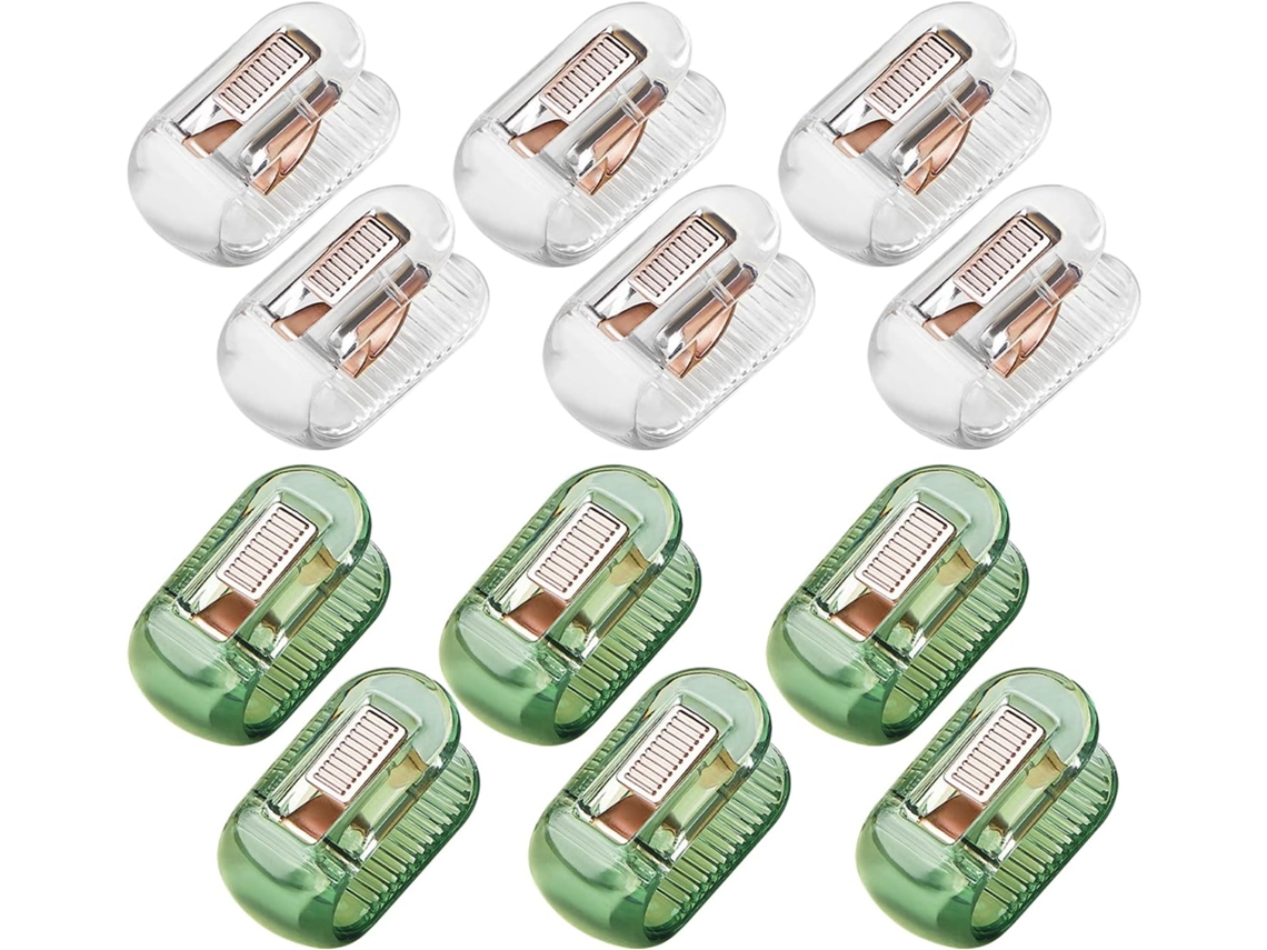 (limpo, Verde) Conjunto De 12 Clipes Para Cobertores, Clipes Para Lençóis Para Roupa De Cama