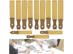 Conjunto De 12 Apontadores Lápis Lixa, Ideais Para Desenho A Lápis,