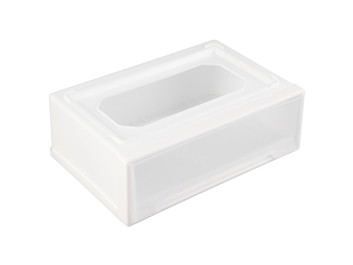 Gaveta de Armazenamento Pp com Tampo Transparente S/MARCA