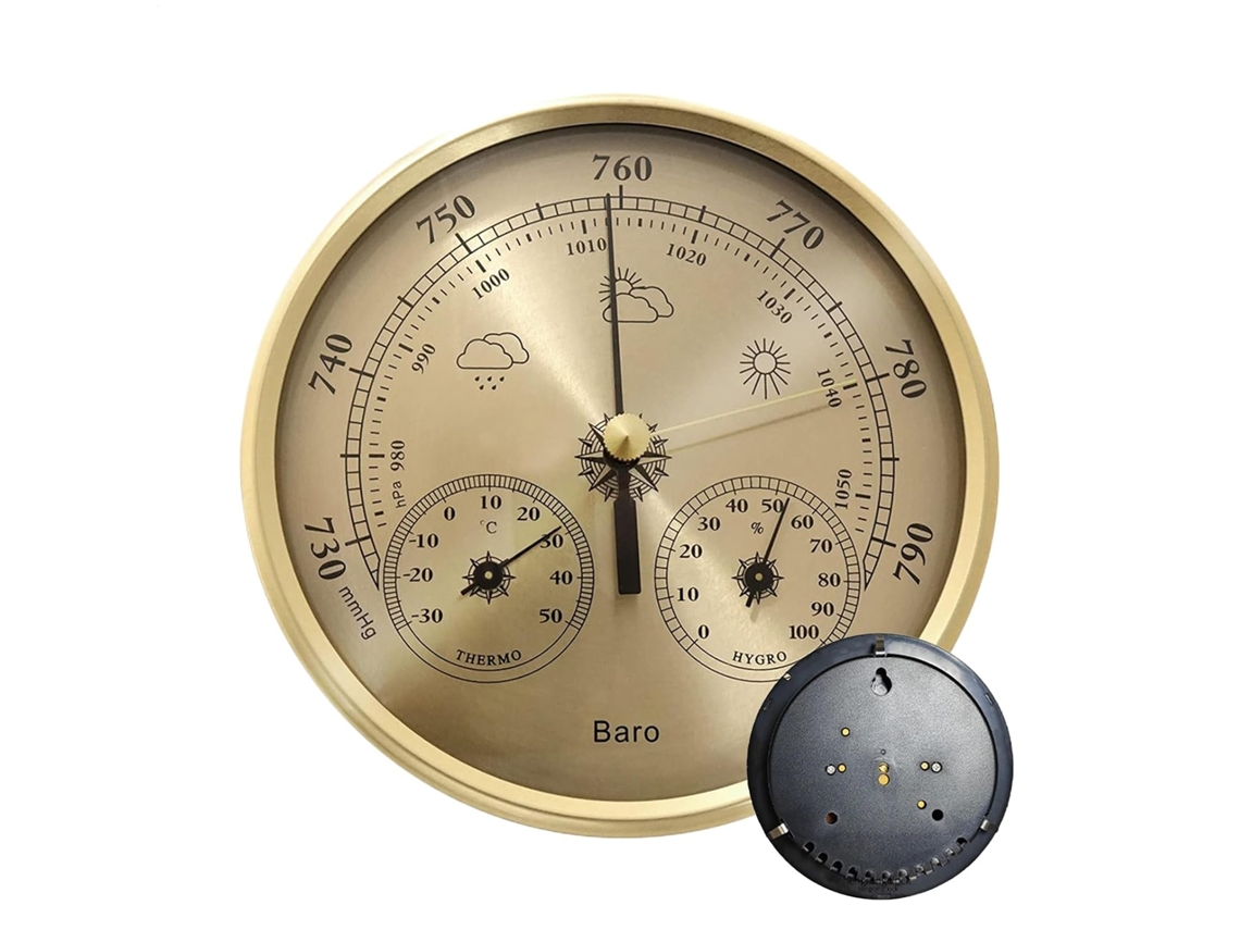 Barômetro Meteorológico, Monitor De Umidade De Alta Precisão, Barômetro De Precisão Para Uso Doméstico.