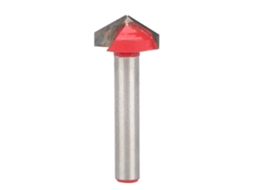 Fresa Cnc De Carpintaria Em Aço Tungstênio Para Ranhuramento Em V 6mm Eixo (120°6*16)