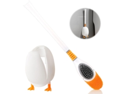Suporte de Parede AQUAFORGE para Escova Sanitária, Conjunto de Limpeza, Branco