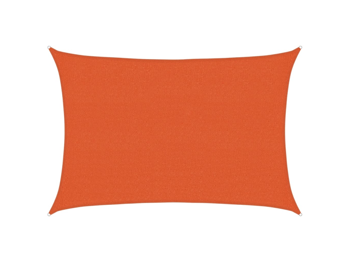 Toldo vela VIDAXL Laranja (2,5x4 m)
