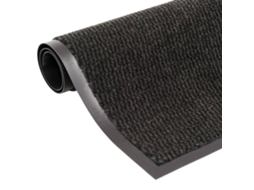 Vidaxl Tapete De Entrada Tufado 60x150 Cm Preto