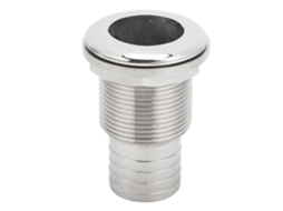 Conector de Pasaje Hull para Barco em Aço Inoxidável com Barbilla de Manguera 11/4 Polegadas S/MARCA