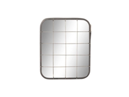 Espelho de Parede Dkd Home Decor Metal 45.5 X 7.5 X 55 Cm