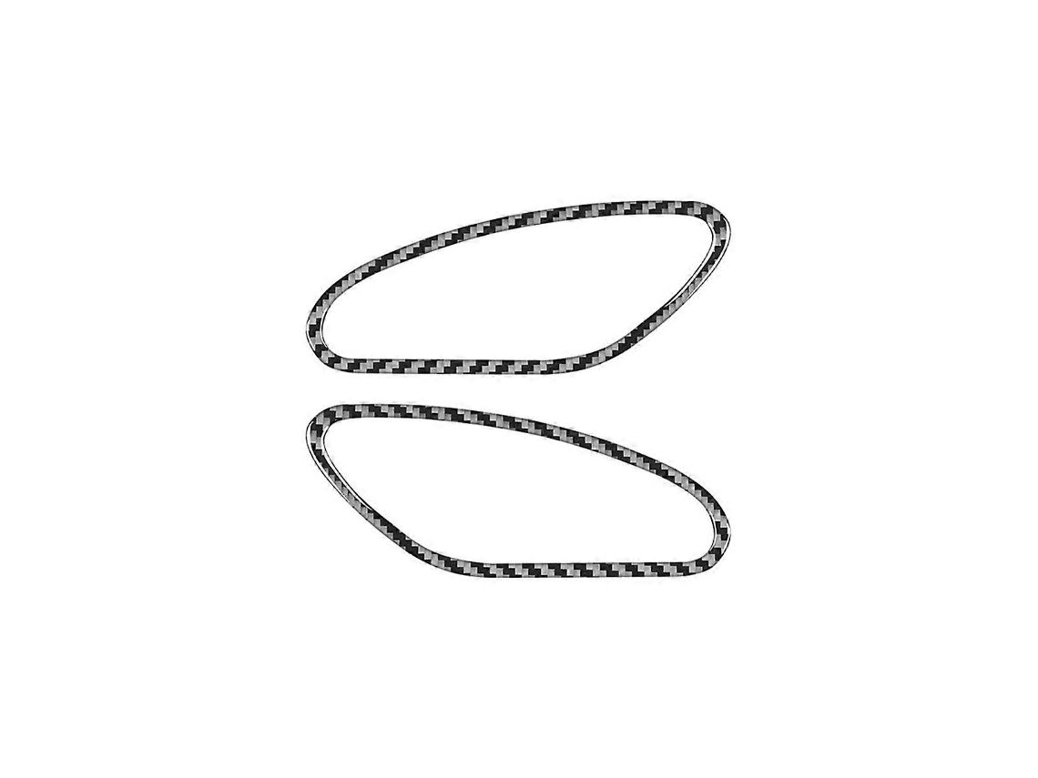Moldura Da Maçaneta Interna Da Porta Em Fibra De Carbono Para Bmw Série 6 E63 E64 2004-2010 - Acessórios Internos_yua