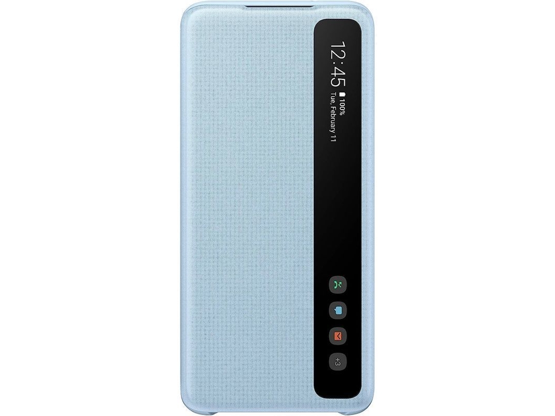 Capinha Clear Vision para Samsung Galaxy S20 / S20 5g Azul Céu