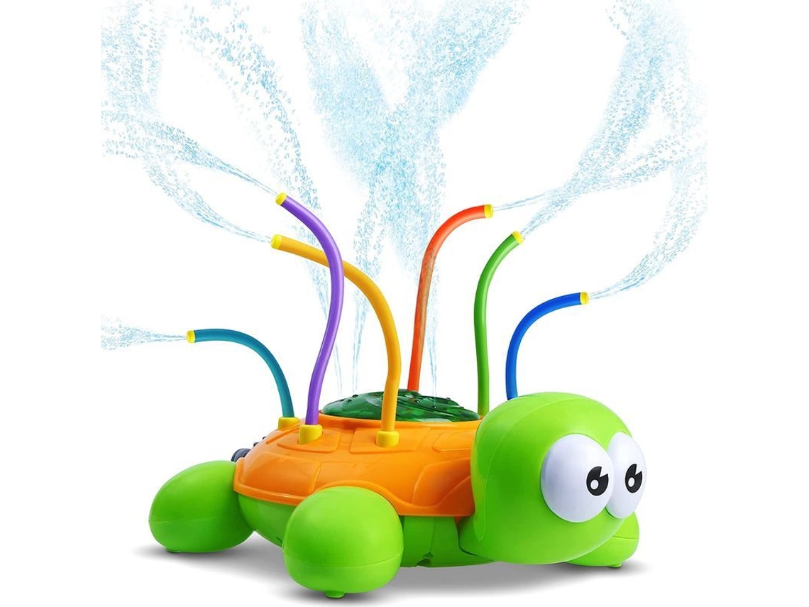2026 aspersor de Agua Giratorio Con Forma de Tortuga para Niños, Ideal para El Jardín: Juguete de Verano para Niños Y Bebés.