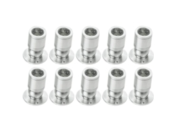 Luminária de Teto Nova Line Mini Led 1w 100-265v Prata S/MARCA