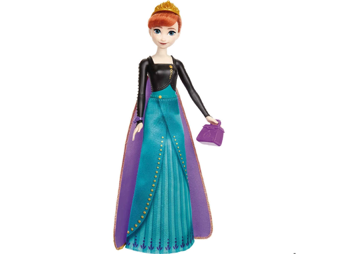 Spin & Reveal Frozen-anna- Boneca Surpresa Disney Mattel Hxd27