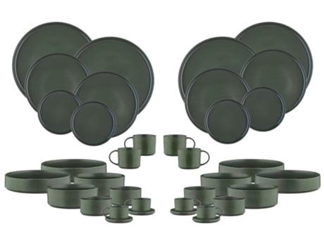 Conjunto Completo Scandi 36 Peças Oliva Bjorn