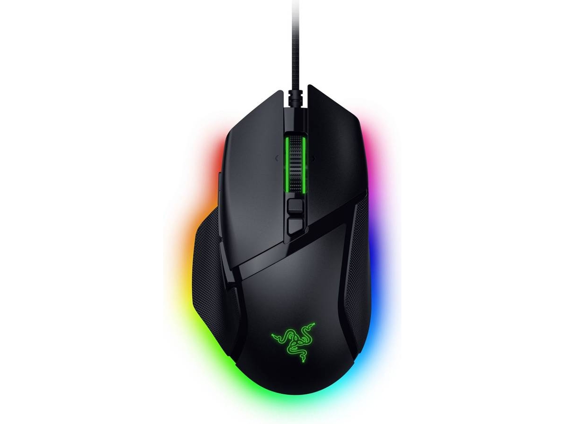 Rato Gaming RAZER Ótico RGB Basilisk V3 35K (35000 DPI - Preto)