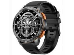 Smartwatch com Tecido Hd Amoled Bluetooth Chamadas Frequência Cardíaca Pressão Arterial Monitoramento e Rastreamento de Oxigênio no Sangue Bestvite