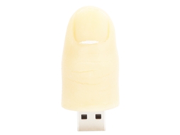 Pen Drive Usb Flash Drive Memory Stick 2.0 Armazenamento De Dados 32gb Boneco De Dedo De Desenho Animado Cor Da Pele