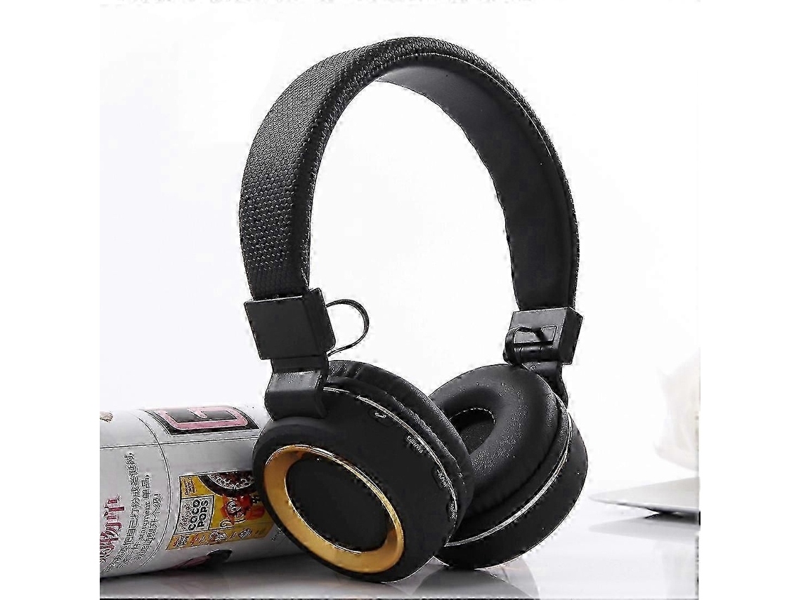 Fone de Ouvido Bluetooth SH 18 TAISHENGDA com Entrada de Áudio de 3,5 Mm, Cartão Tf e Rádio FM