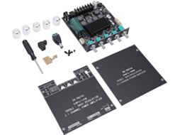 Módulo Amplificador Bluetooth De 2.1 Canais, Placa Amplificadora