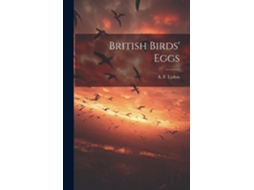 Livro British Birds Eggs de A F Lydon (Inglês)