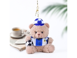 Chaveiro urso peluche Argentina nº10 Copa 2026, colecionável, seleção argentina, pendente, macio, STELASPLEN